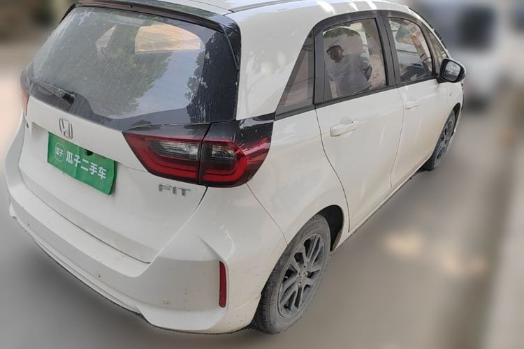 Used Honda Fit 2021 1.5L CVT Trend Edition Rear Right 45 Deg