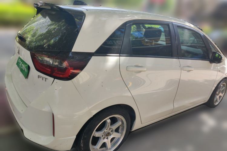 Used Honda Fit 2021 1.5L CVT Trend Edition Rear Right 45 Deg