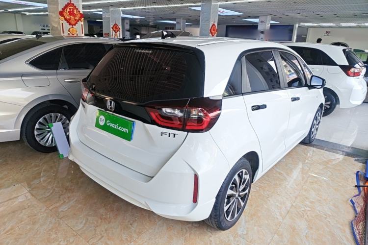 Used Honda Fit 2021 1.5L CVT Trendy Run Pro Edition Rear Right 45 Deg