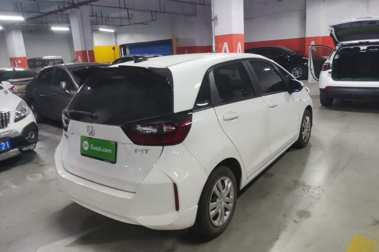 Used Honda Fit 2021 1.5L CVT Trendy Sports Edition Rear Right 45 Deg