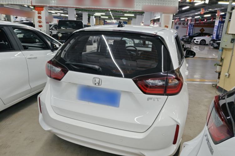 Used Honda Fit 2021 1.5L CVT Trend Edition Rear Right 45 Deg