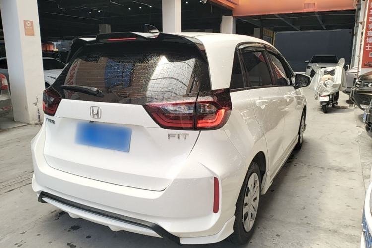 Used Honda Fit 2021 1.5L CVT Trend Edition Rear Right 45 Deg