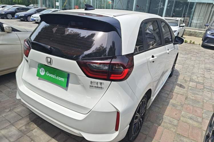 Used Honda Fit 2021 1.5L CVT Trendy Run Pro Edition Rear Right 45 Deg