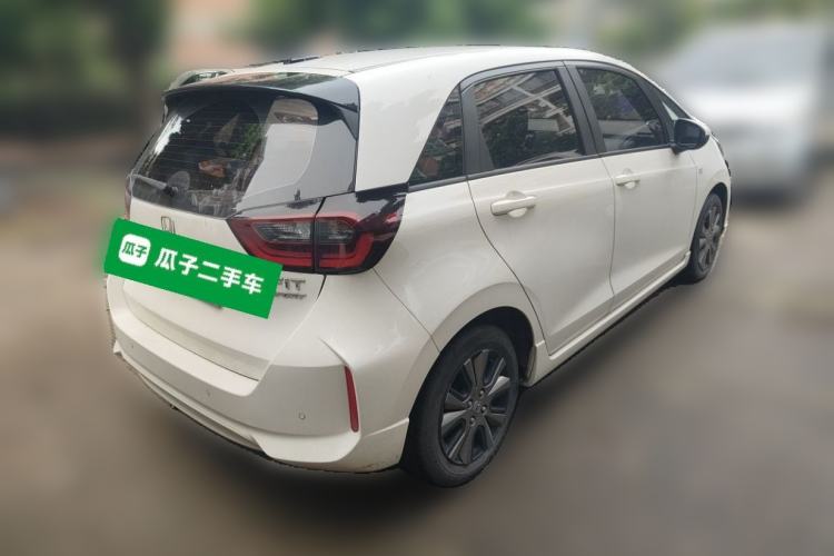 Used Honda Fit 2021 1.5L CVT Trendy Sports Edition Rear Right 45 Deg