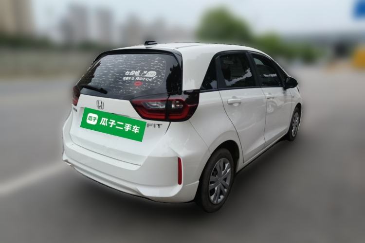 Used Honda Fit 2021 1.5L CVT Trend Edition Rear Right 45 Deg