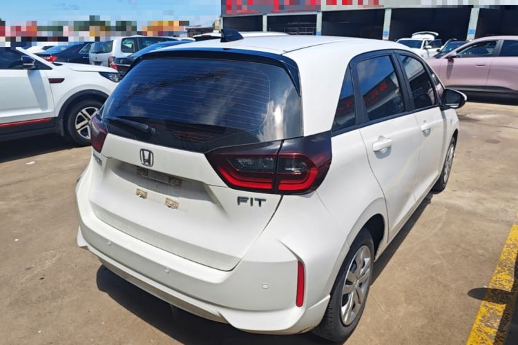 Used Honda Fit 2021 1.5L CVT Trend Edition Rear Right 45 Deg