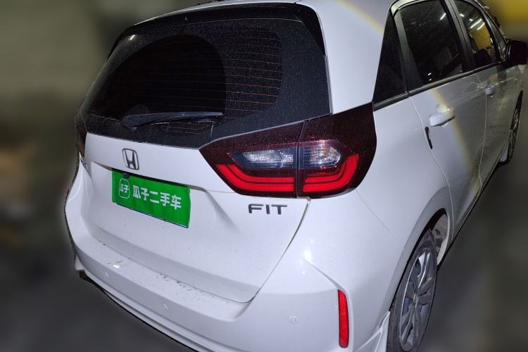 Used Honda Fit 2021 1.5L CVT Trend Edition Rear Right 45 Deg