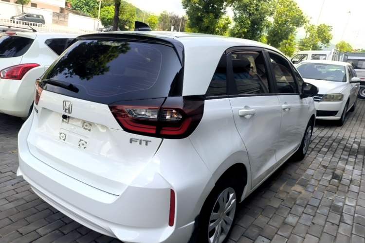 Used Honda Fit 2021 1.5L CVT Trend Edition Rear Right 45 Deg