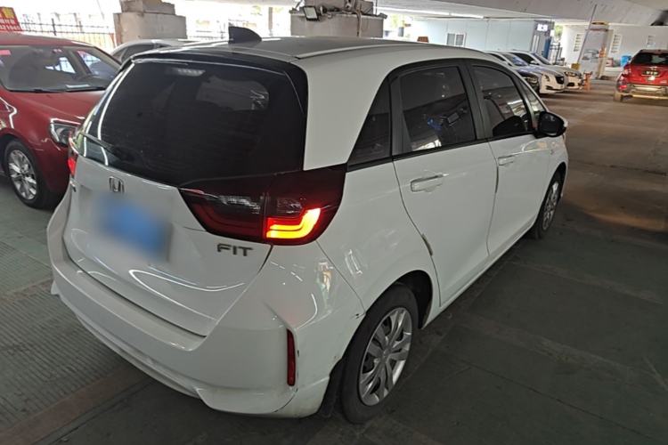 Used Honda Fit 2021 1.5L CVT Trend Edition Rear Right 45 Deg