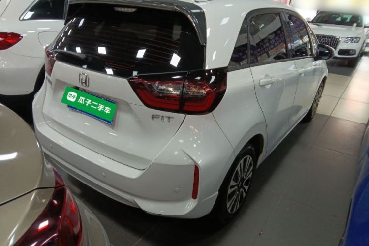 Used Honda Fit 2021 1.5L CVT Trend Edition Rear Right 45 Deg