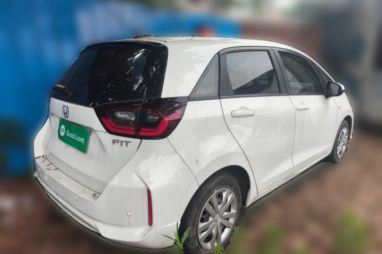 Used Honda Fit 2021 1.5L CVT Trend Edition Rear Right 45 Deg