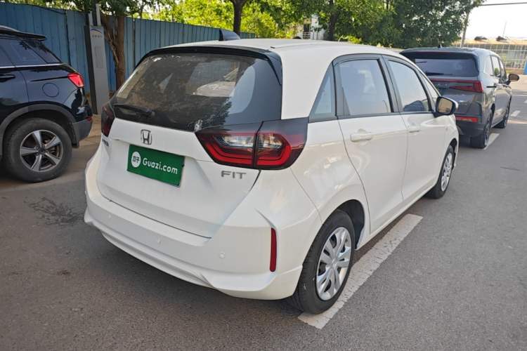 Used Honda Fit 2021 1.5L CVT Trend Edition Rear Right 45 Deg