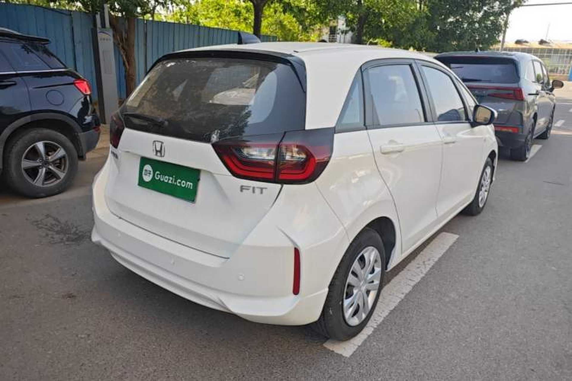 Used Honda Fit 2021 1.5L CVT Trend Edition Rear Right 45 Deg