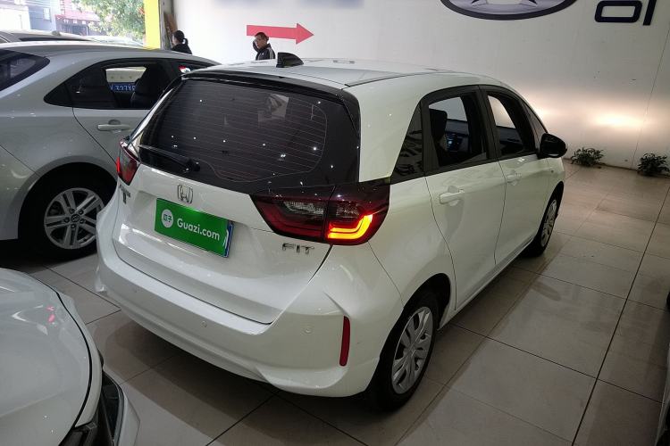 Used Honda Fit 2021 1.5L CVT Trend Edition Rear Right 45 Deg