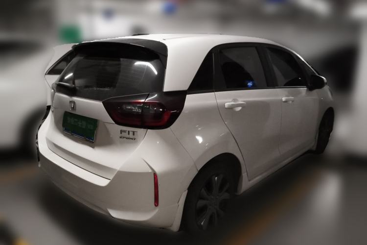 Used Honda Fit 2021 1.5L CVT Trendy Sports Edition Rear Right 45 Deg