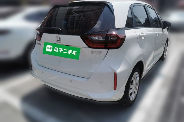 Used Honda Fit 2021 1.5L CVT Trend Edition Rear Right 45 Deg