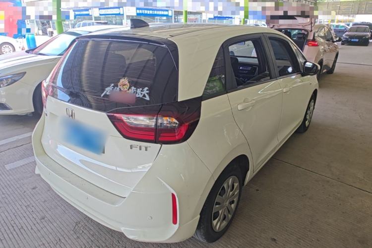 Used Honda Fit 2021 1.5L CVT Trend Edition Rear Right 45 Deg