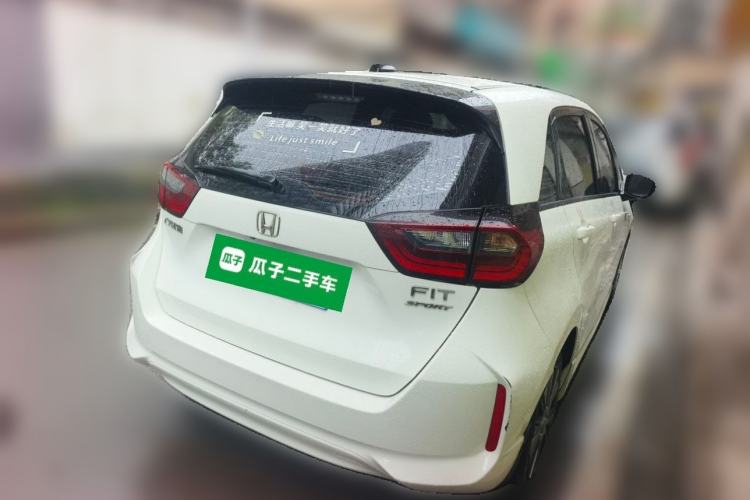 Used Honda Fit 2021 1.5L CVT Trendy Sports Edition Rear Right 45 Deg