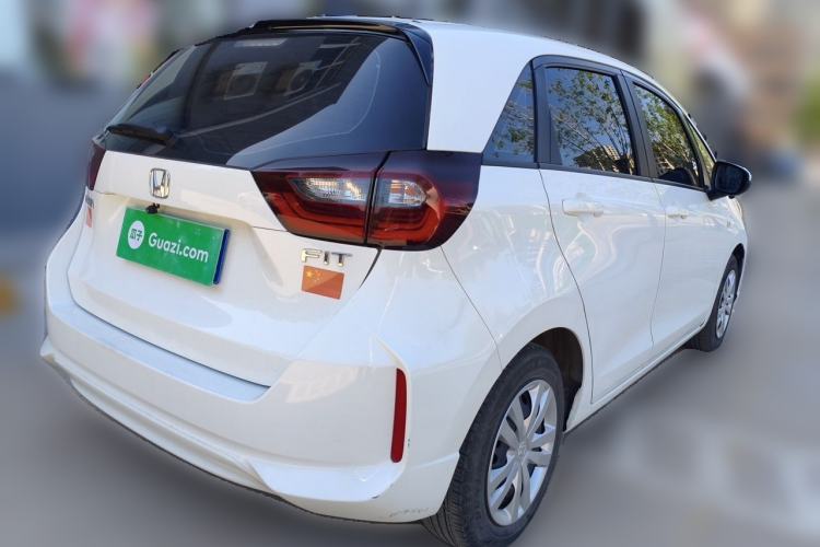 Used Honda Fit 2021 1.5L CVT Trend Edition Rear Right 45 Deg