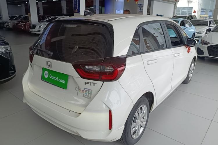 Used Honda Fit 2021 1.5L CVT Trend Edition Rear Right 45 Deg