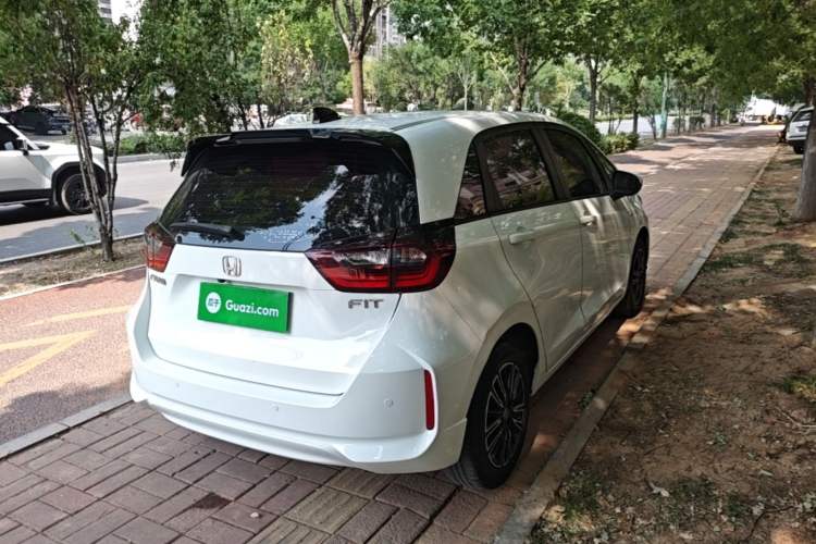 Used Honda Fit 2021 1.5L CVT Trend Edition Rear Right 45 Deg