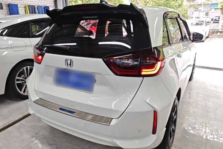 Used Honda Fit 2021 1.5L CVT Trend Edition Rear Right 45 Deg