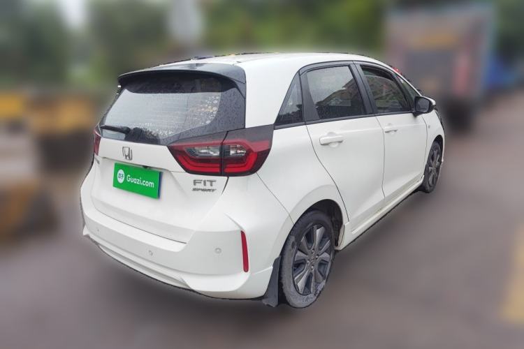 Used Honda Fit 2021 1.5L CVT Trendy Sports Edition Rear Right 45 Deg
