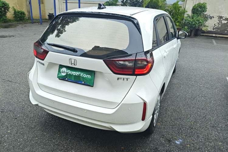 Used Honda Fit 2021 1.5L CVT Trend Edition Rear Right 45 Deg