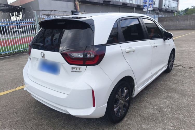 Used Honda Fit 2021 1.5L CVT Trendy Sports Edition Rear Right 45 Deg