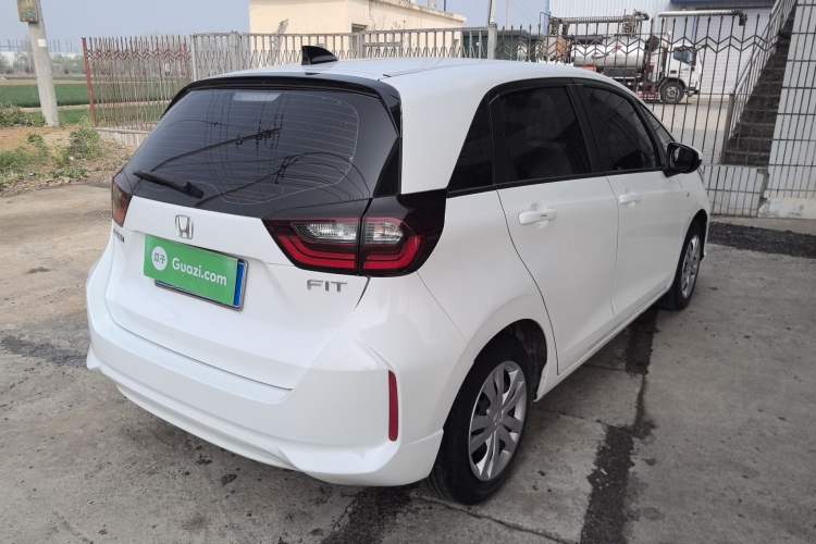 Used Honda Fit 2021 1.5L CVT Trend Edition Rear Right 45 Deg