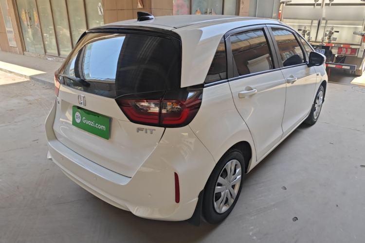 Used Honda Fit 2021 1.5L CVT Trendy Sports Edition Rear Right 45 Deg