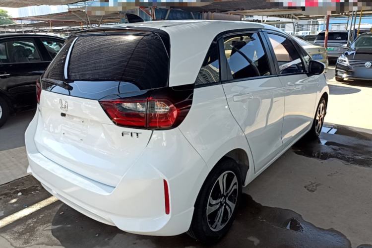 Used Honda Fit 2021 1.5L CVT Trend Edition Rear Right 45 Deg