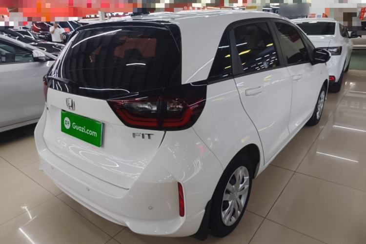 Used Honda Fit 2021 1.5L CVT Trend Edition Rear Right 45 Deg