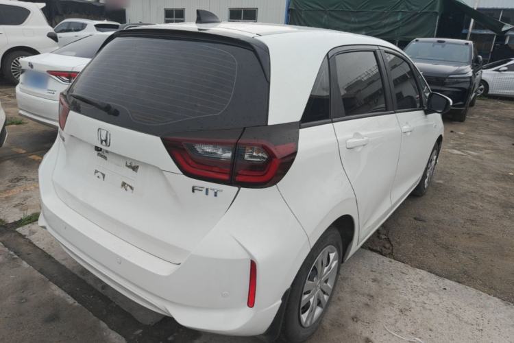Used Honda Fit 2021 1.5L CVT Trend Edition Rear Right 45 Deg