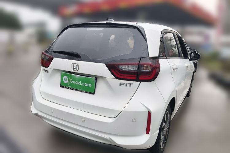 Used Honda Fit 2021 1.5L CVT Trend Edition Rear Right 45 Deg