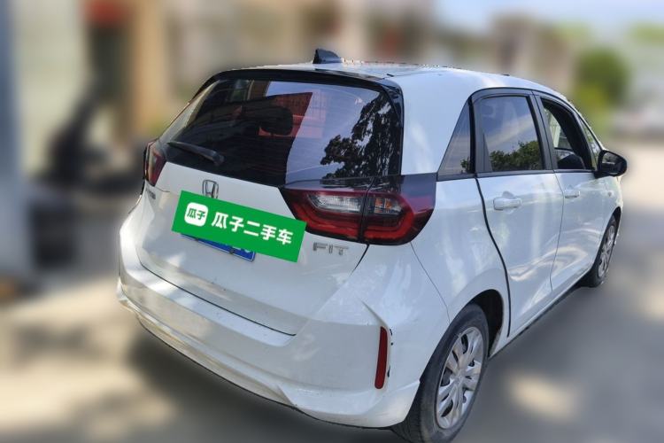 Used Honda Fit 2021 1.5L CVT Trend Edition Rear Right 45 Deg