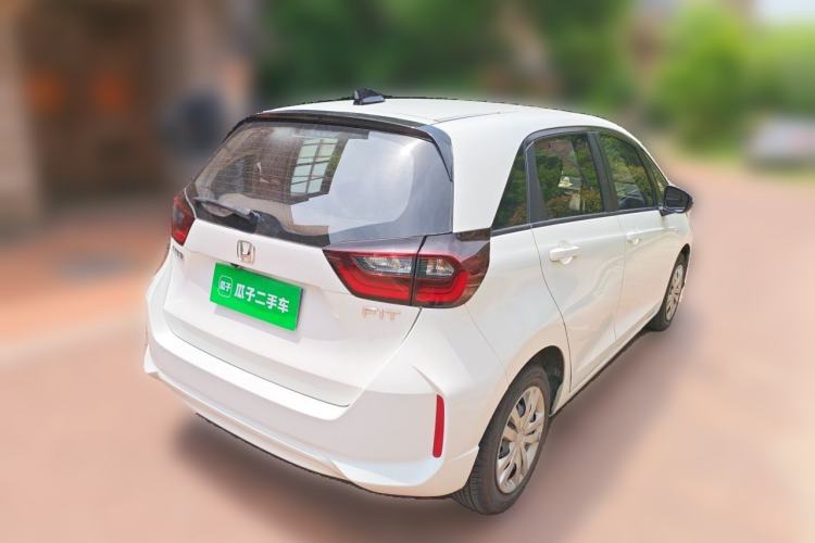 Used Honda Fit 2021 1.5L CVT Trend Edition Rear Right 45 Deg