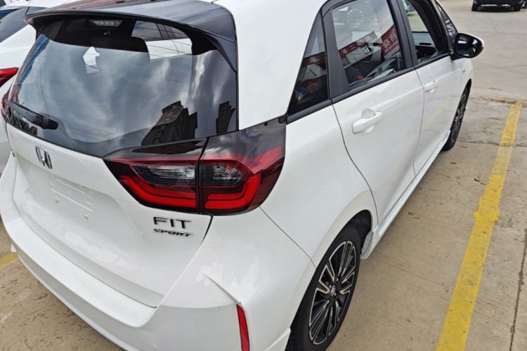 Used Honda Fit 2021 1.5L CVT Trendy Run Pro Edition Rear Right 45 Deg