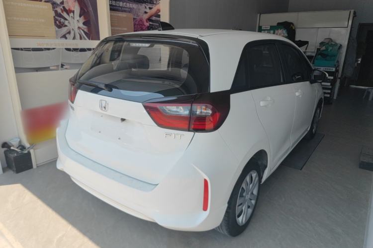 Used Honda Fit 2021 1.5L CVT Trend Edition Rear Right 45 Deg