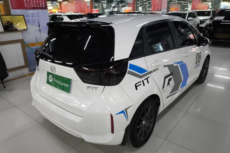 Used Honda Fit 2021 1.5L CVT Trend Edition Rear Right 45 Deg