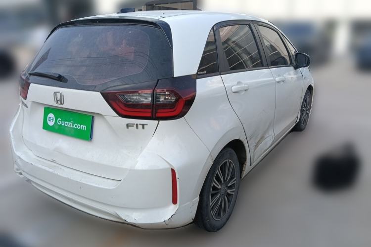 Used Honda Fit 2021 1.5L CVT Trend Edition Rear Right 45 Deg