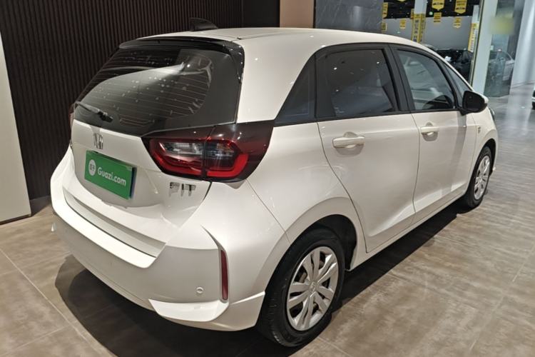 Used Honda Fit 2021 1.5L CVT Trend Edition Rear Right 45 Deg