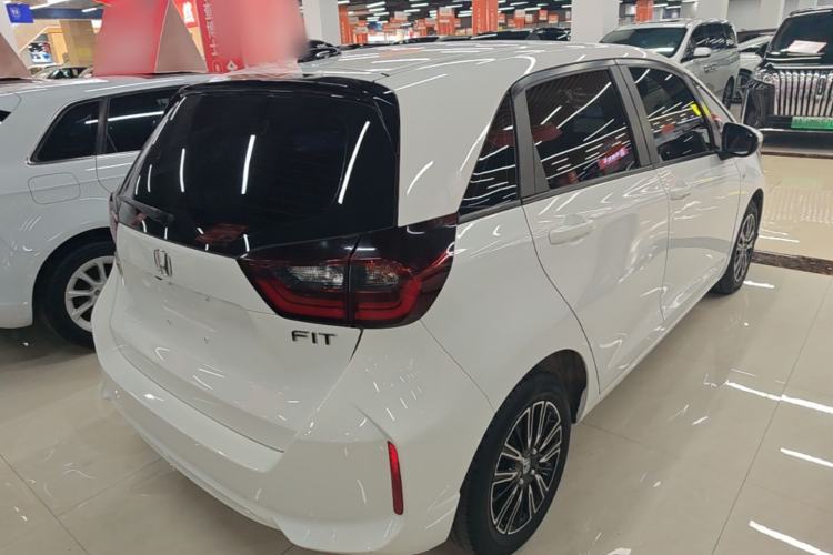 Used Honda Fit 2021 1.5L CVT Trend Edition Rear Right 45 Deg