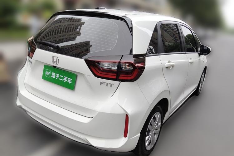 Used Honda Fit 2021 1.5L CVT Trend Edition Rear Right 45 Deg