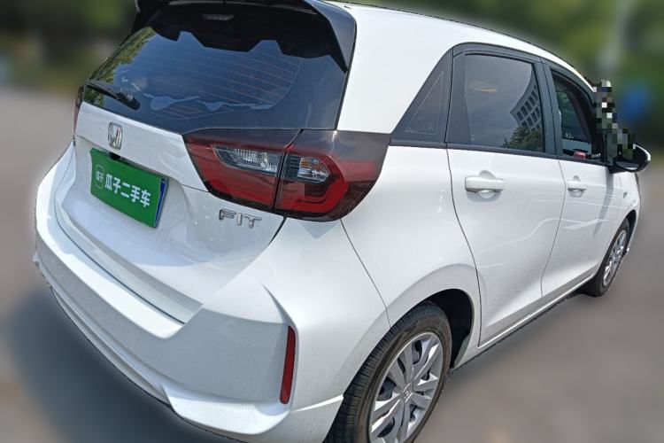 Used Honda Fit 2021 1.5L CVT Trend Edition Rear Right 45 Deg