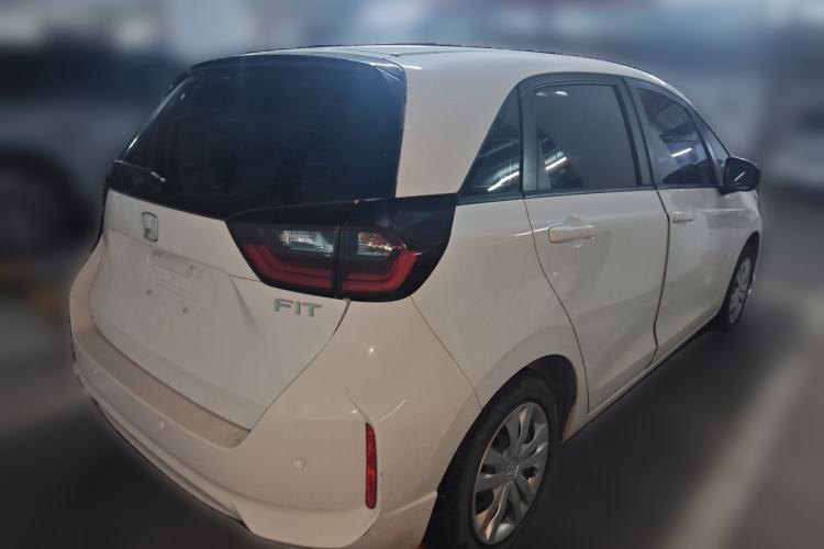 Used Honda Fit 2021 1.5L CVT Trend Edition Rear Right 45 Deg