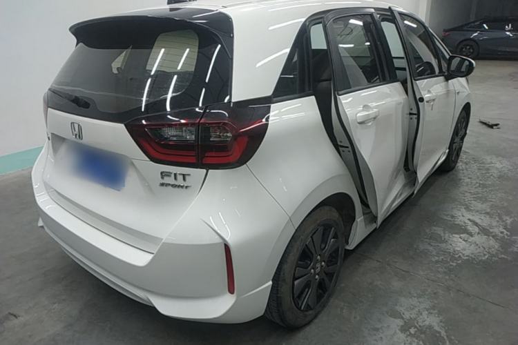 Used Honda Fit 2021 1.5L CVT Trendy Sports Edition Rear Right 45 Deg