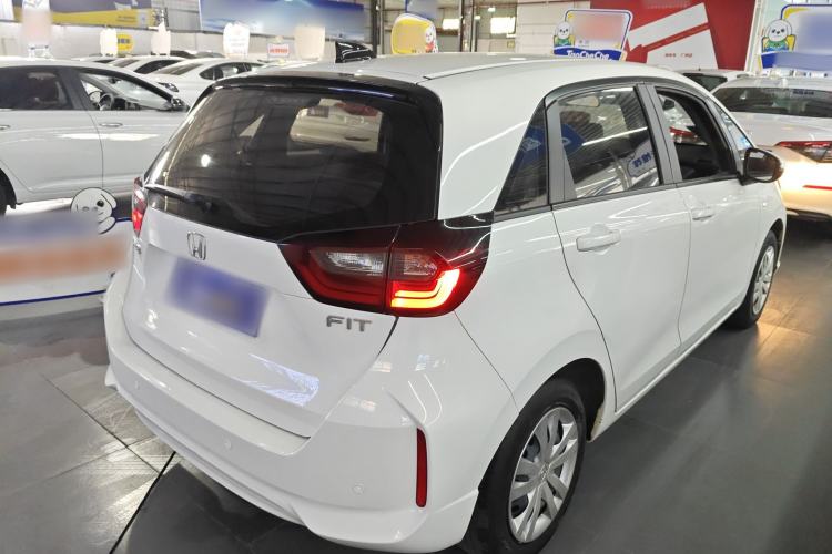 Used Honda Fit 2021 1.5L CVT Trend Edition Rear Right 45 Deg