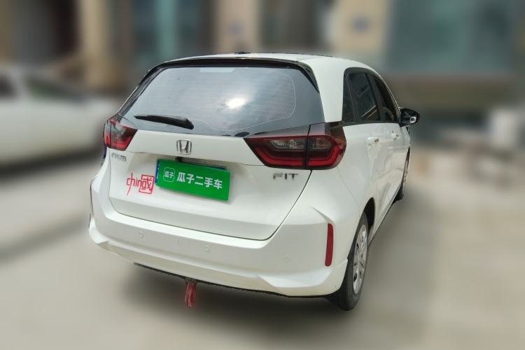 Used Honda Fit 2021 1.5L CVT Trend Edition Rear Right 45 Deg
