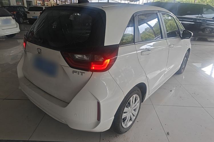 Used Honda Fit 2021 1.5L CVT Trend Edition Rear Right 45 Deg